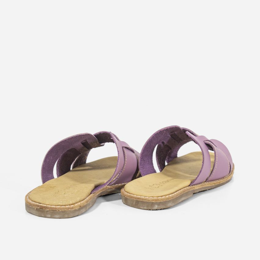 Sandalia Puro Cuero 1005 - LILA