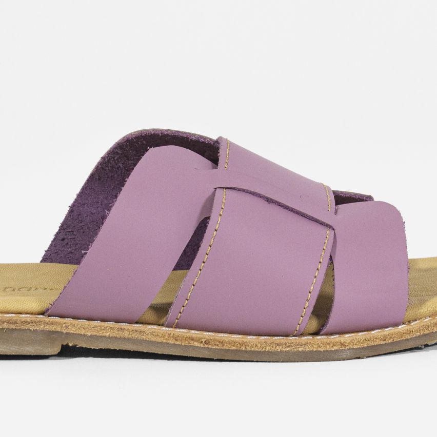 Sandalia Puro Cuero 1005 - LILA