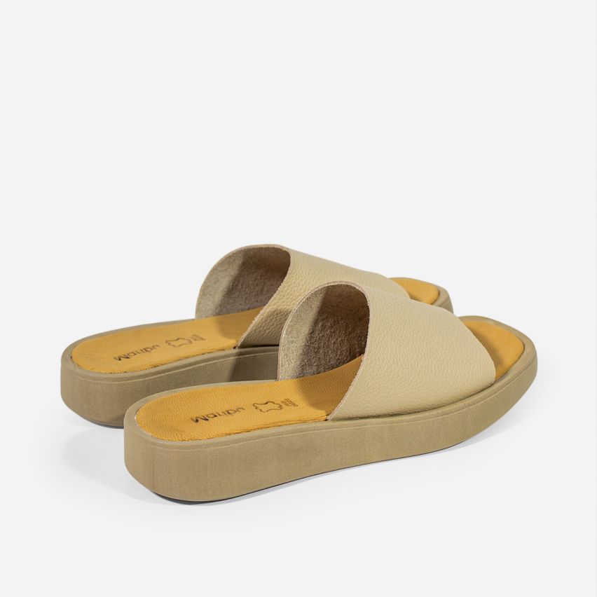 Sandalia Puro Cuero 1006 - Natural