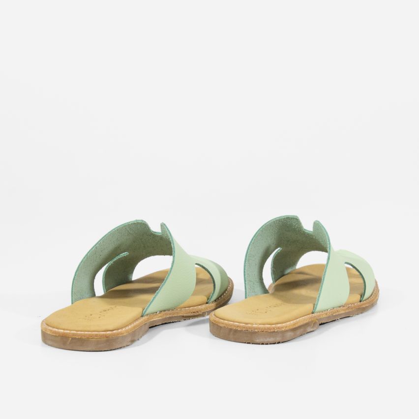 Sandalia Puro Cuero 1008 - MENTA