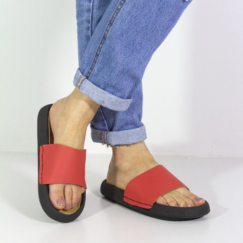 Sandalia Puro Cuero 1011 - FRESA