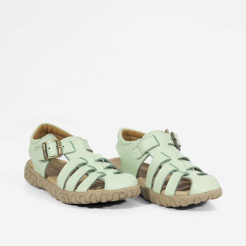 Sandalia Puro Cuero 1013 - MENTA
