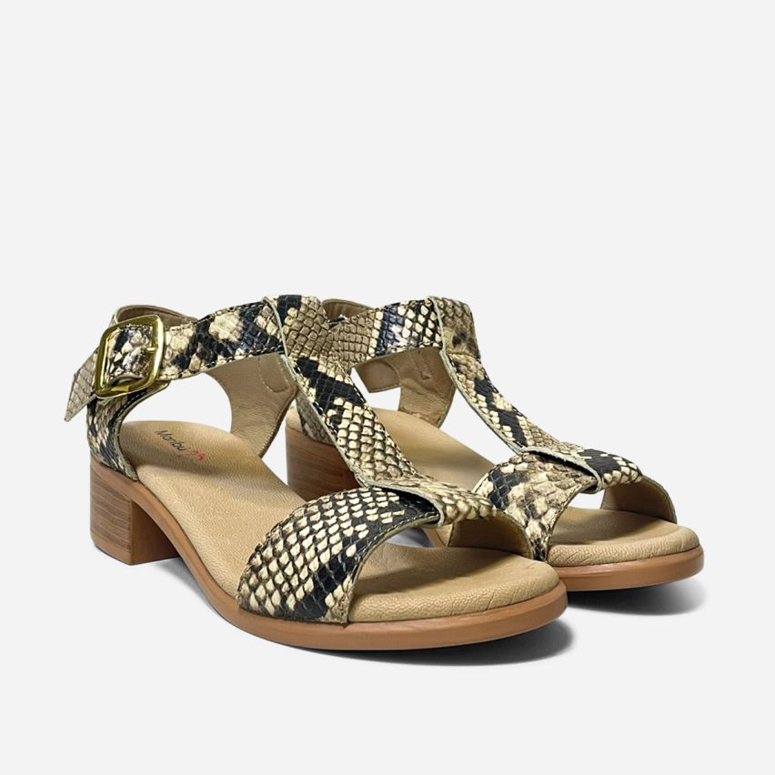 Sandalia Puro Cuero 1027 Print