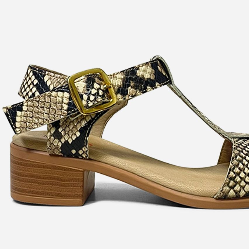 Sandalia Puro Cuero 1027 Print