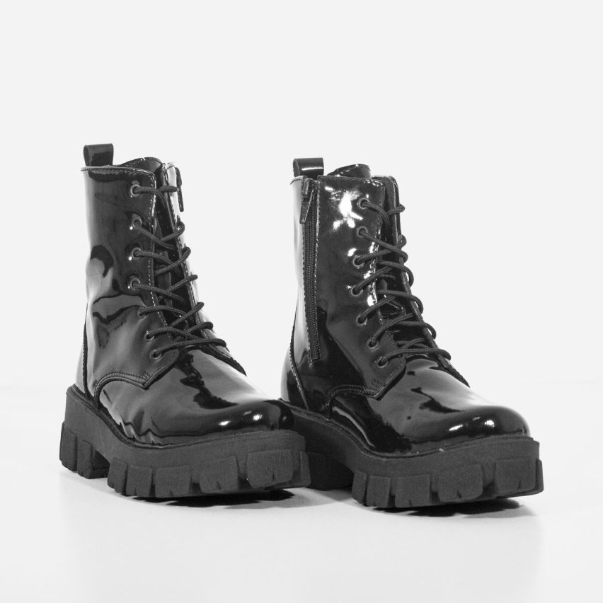 Botines Puro Cuero 1039 - CHAROL