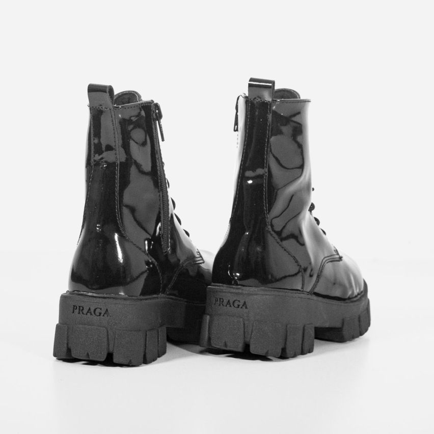 Botines Puro Cuero 1039 - CHAROL