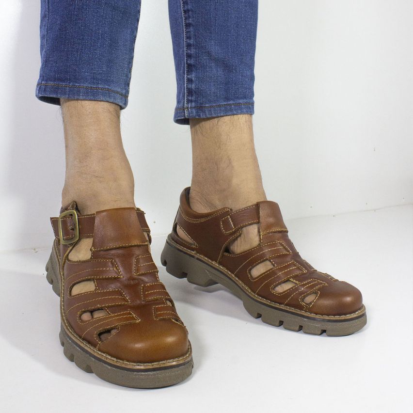 Sandalia puro cuero 1045