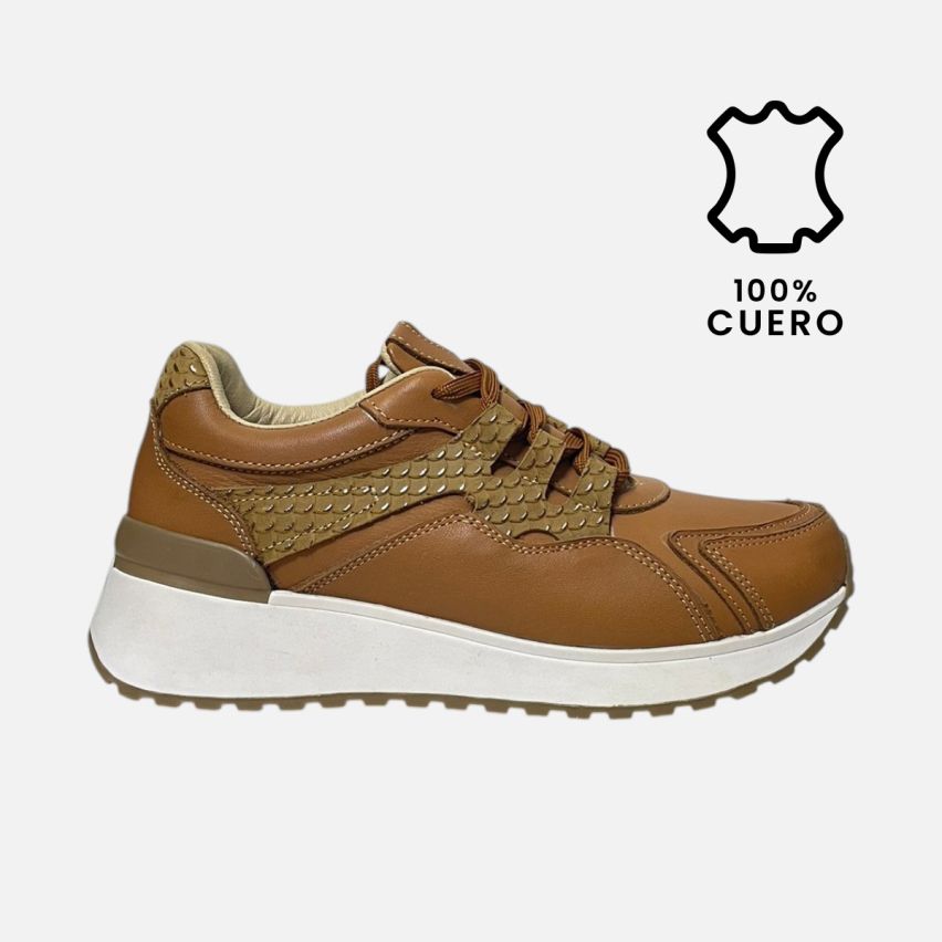 Zapatilla Puro Cuero 1049