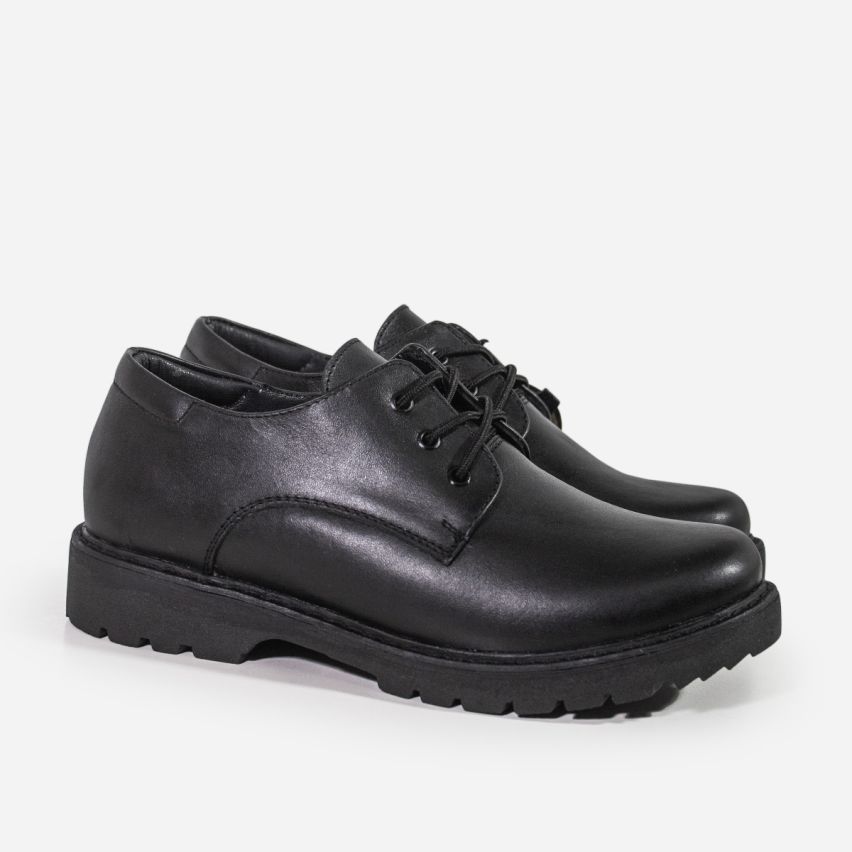 Zapato Puro Cuero 1059 -  Negro