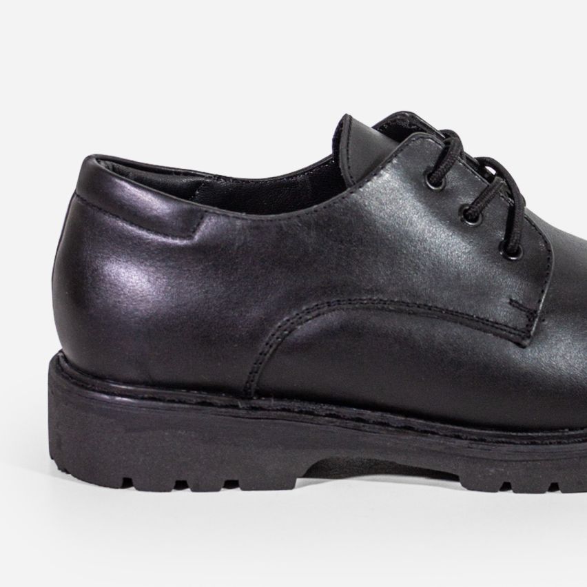 Zapato Puro Cuero 1059 -  Negro