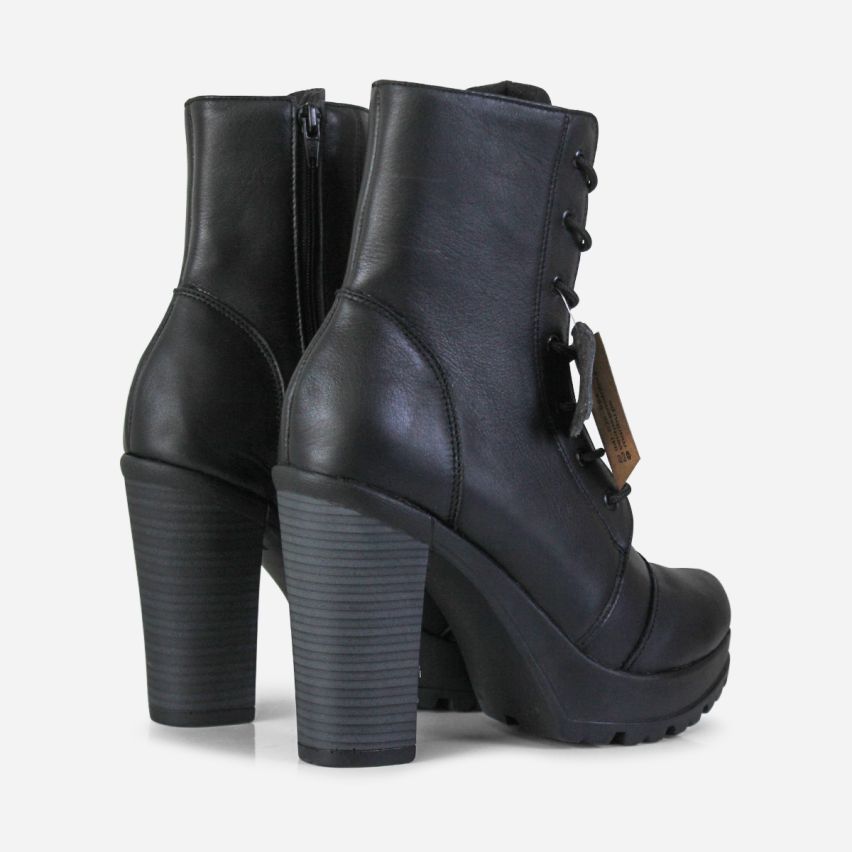 Bota Puro Cuero 1060 Negro