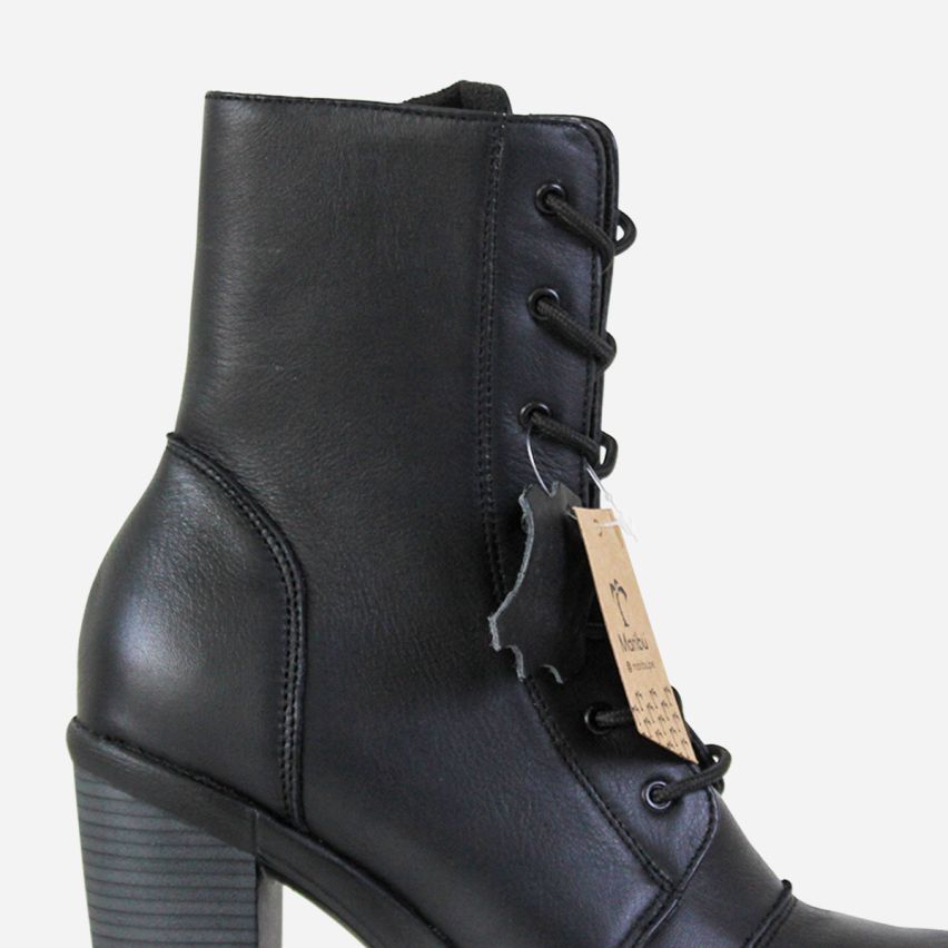 Bota Puro Cuero 1060 Negro