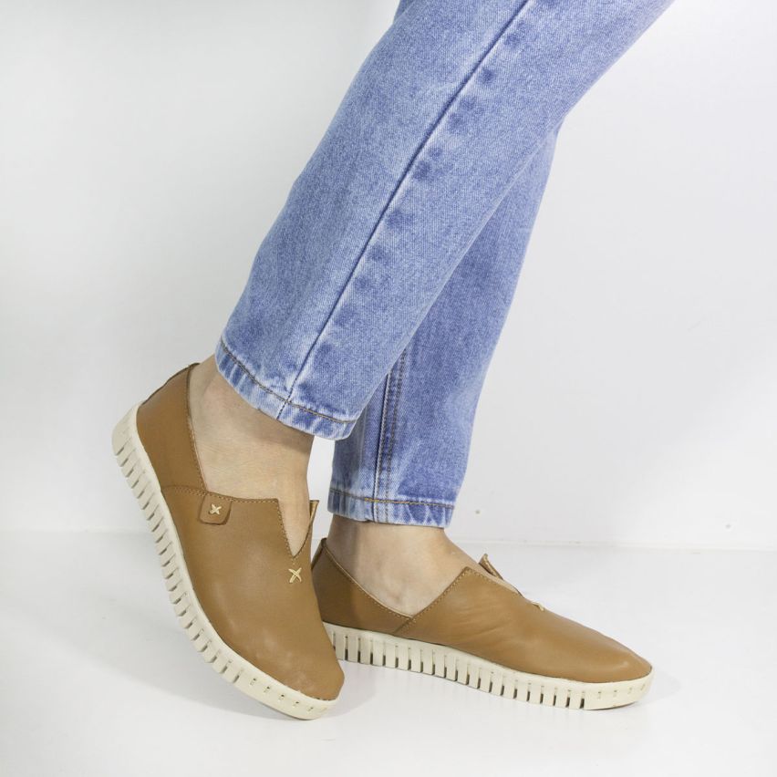 Mocasin Puro Cuero 1063
