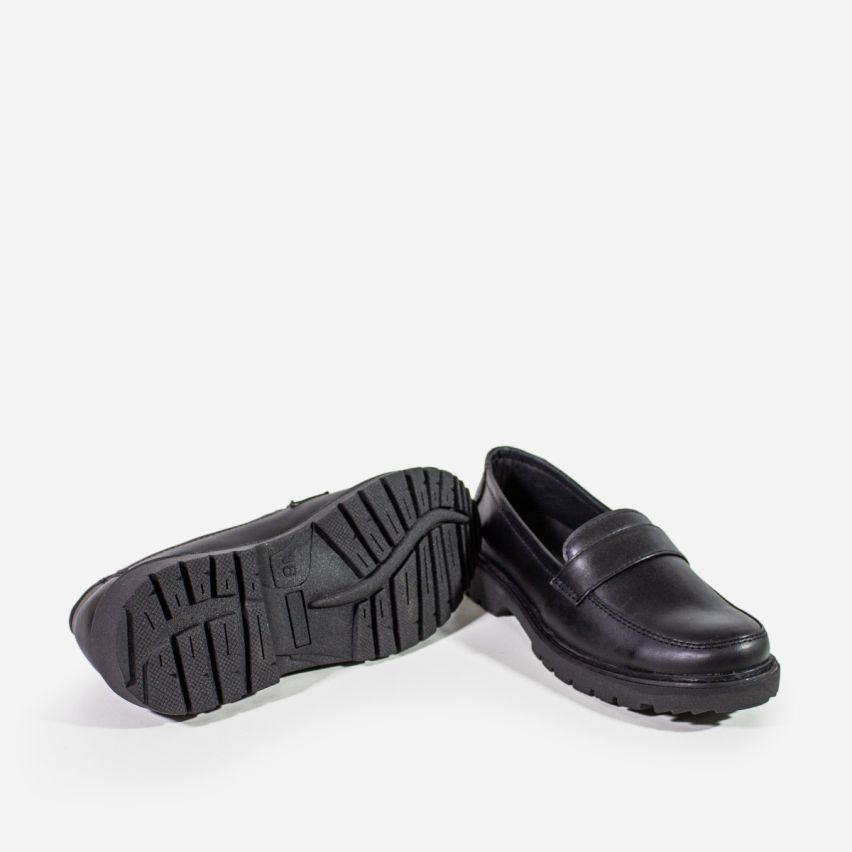 Zapato Puro Cuero 1065 -  Negro