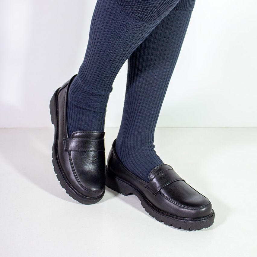Zapato Puro Cuero 1065 -  Negro