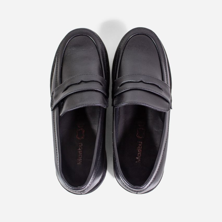 Zapato Puro Cuero 1067 -  Negro