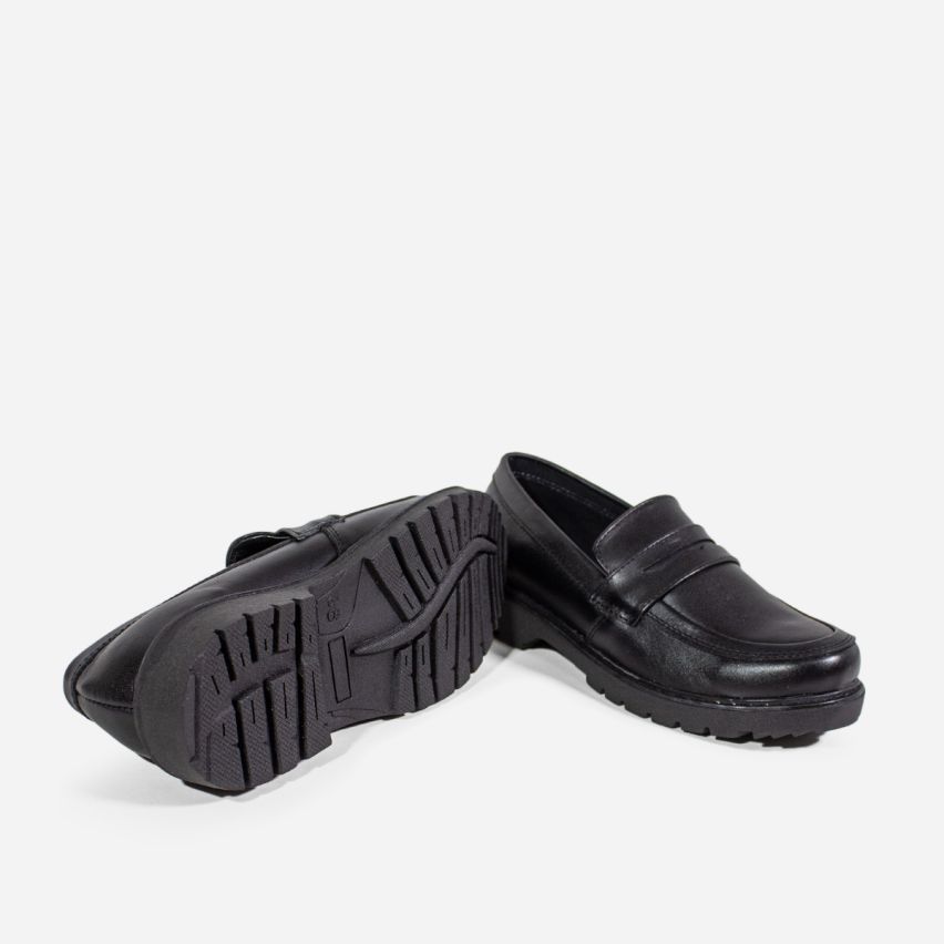 Zapato Puro Cuero 1067 -  Negro