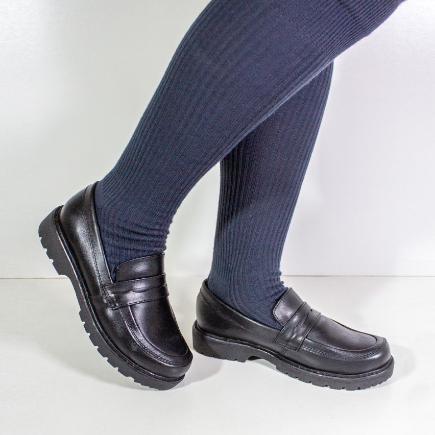 Zapato Puro Cuero 1067 -  Negro