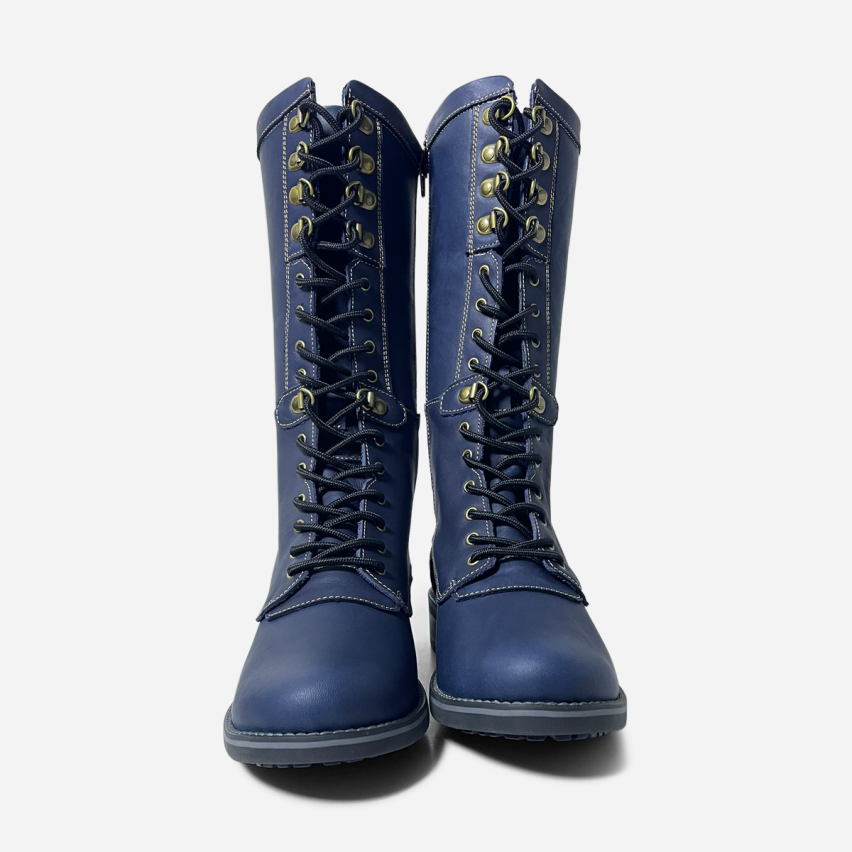 Bota Puro Cuero 1068 Azul