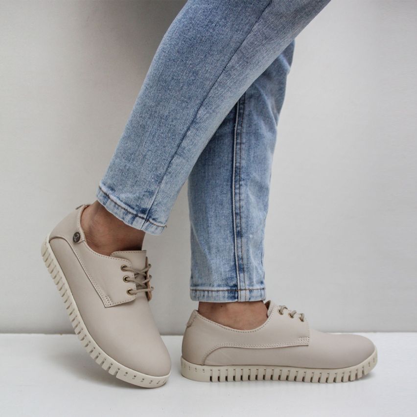 Zapato Puro Cuero 1070 Ca
