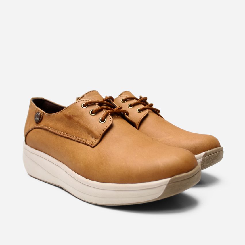 Zapato Puro Cuero 1070 Miel
