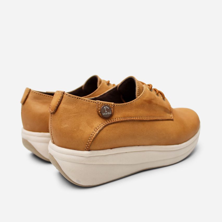 Zapato Puro Cuero 1070 Miel