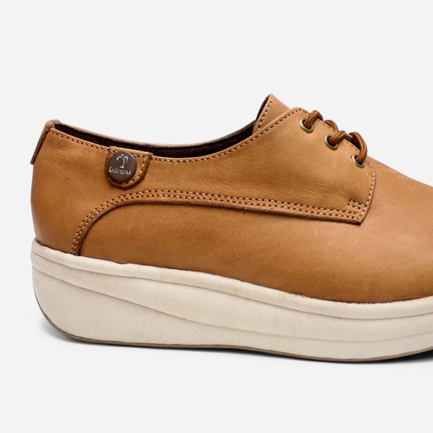 Zapato Puro Cuero 1070 Miel