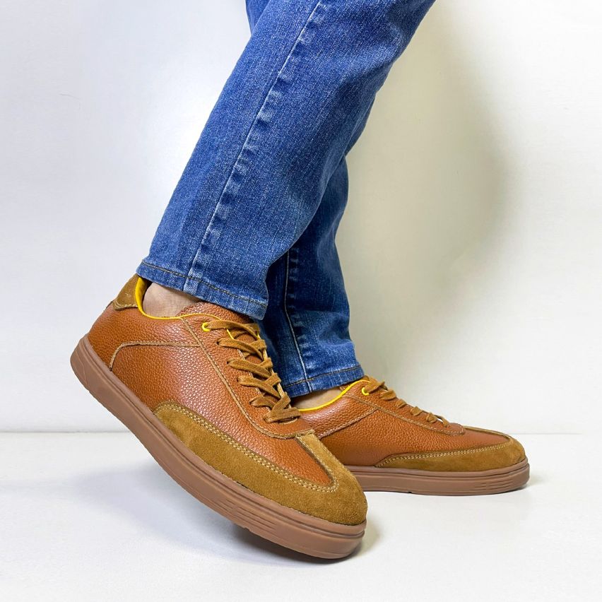 Zapatilla Puro Cuero 1073