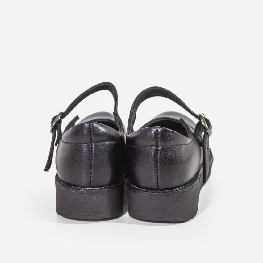 Zapato Puro Cuero 1078 C -  Negro
