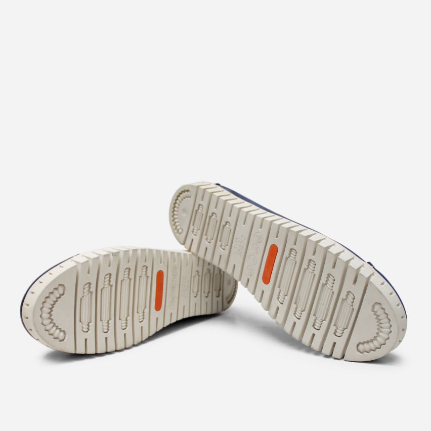 Mocasín Puro Cuero 1079 Azul