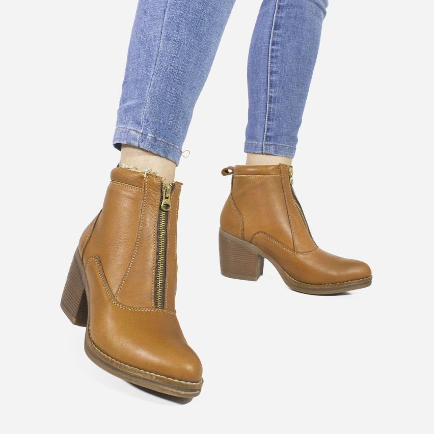 Botin Puro Cuero 1080 olivo 