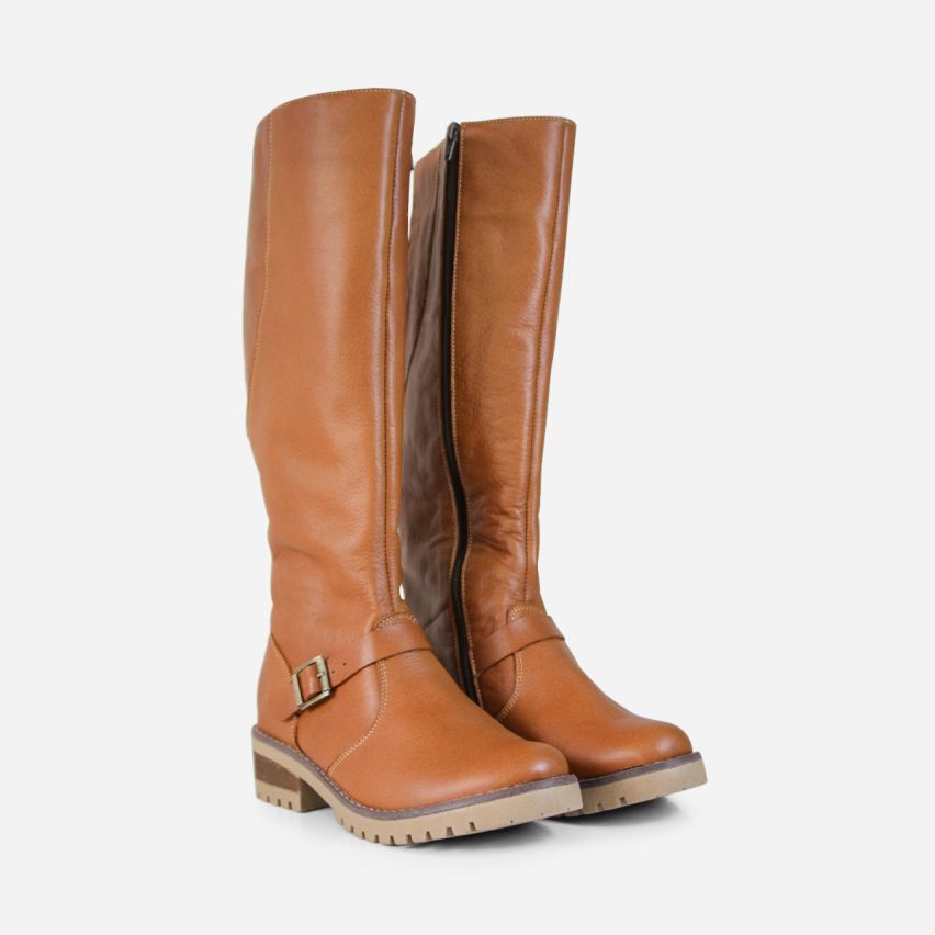 Bota Puro Cuero 1081 Miel