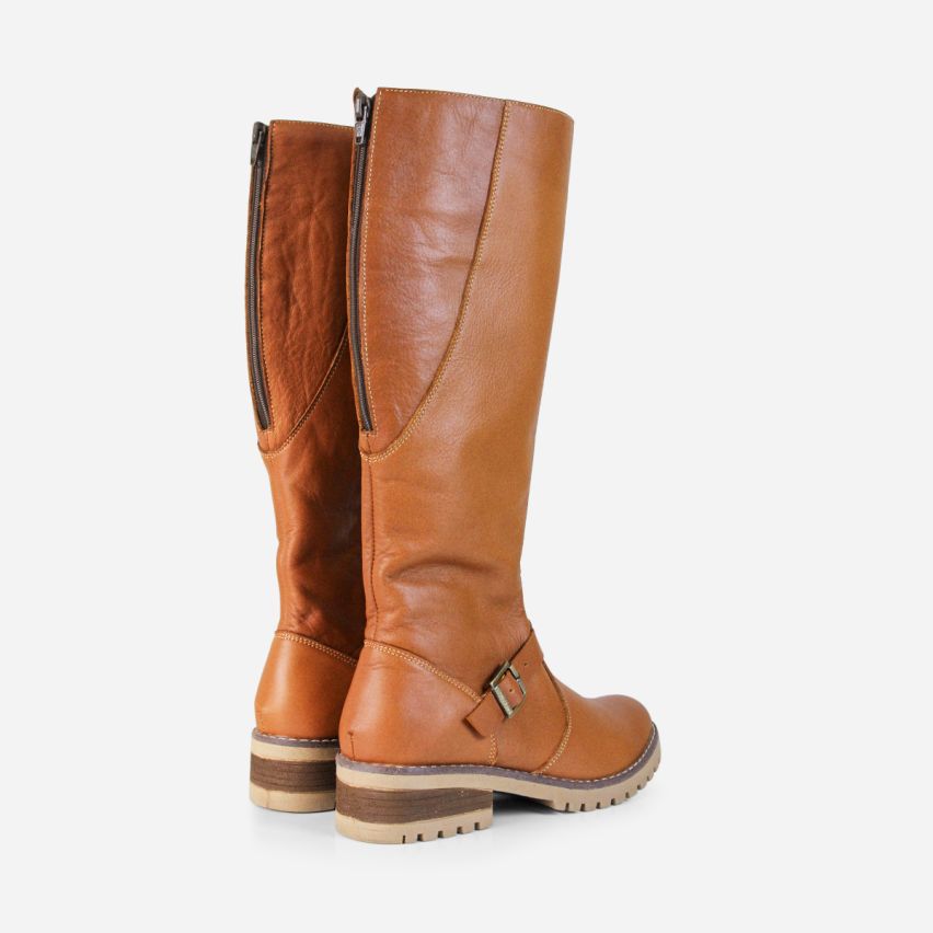 Bota Puro Cuero 1081 Miel