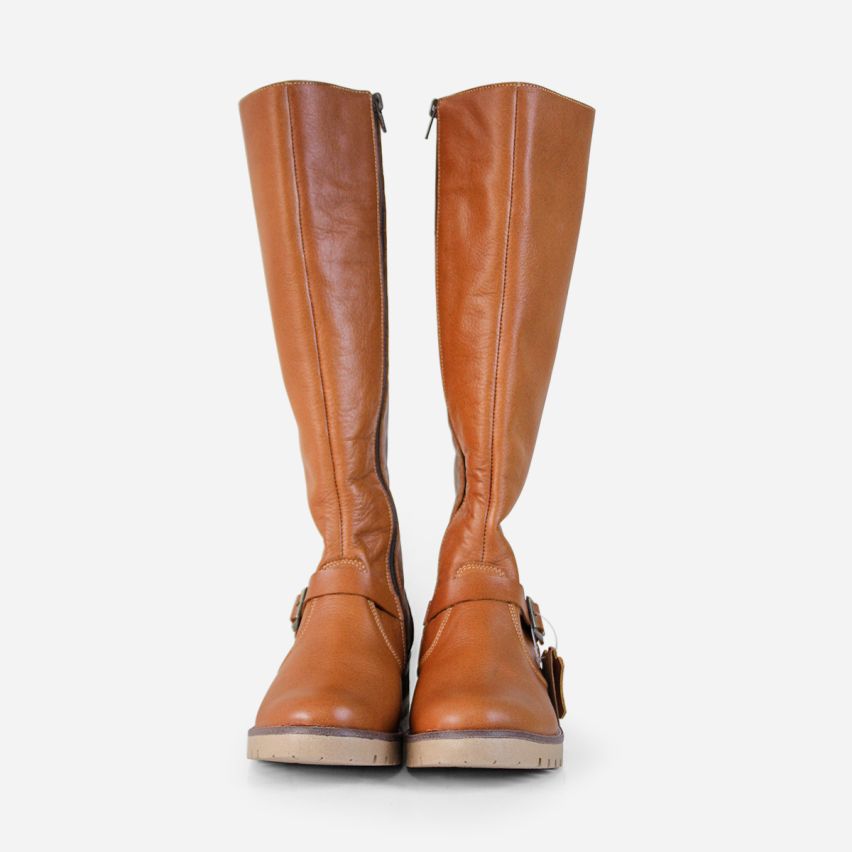 Bota Puro Cuero 1081 Miel