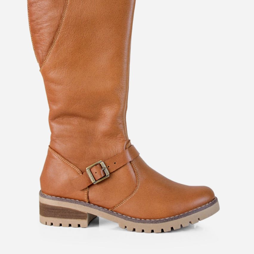 Bota Puro Cuero 1081 Miel