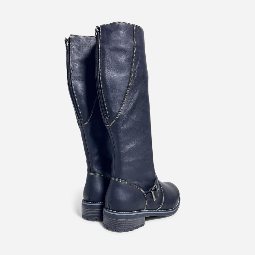 Bota Puro Cuero 1081 Negro
