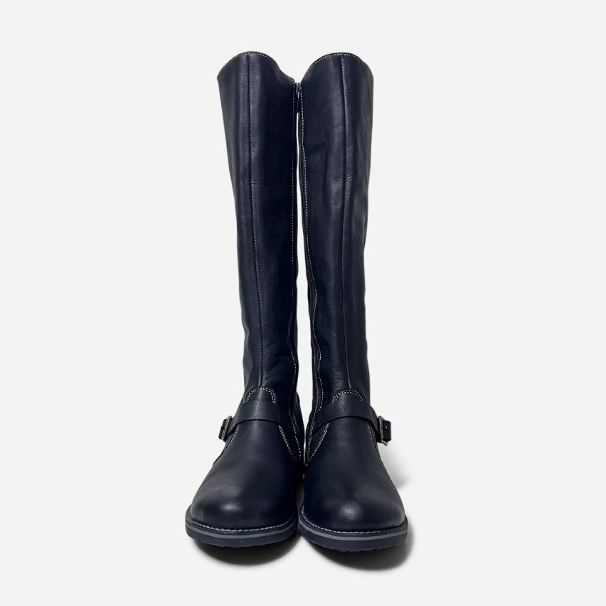 Bota Puro Cuero 1081 Negro