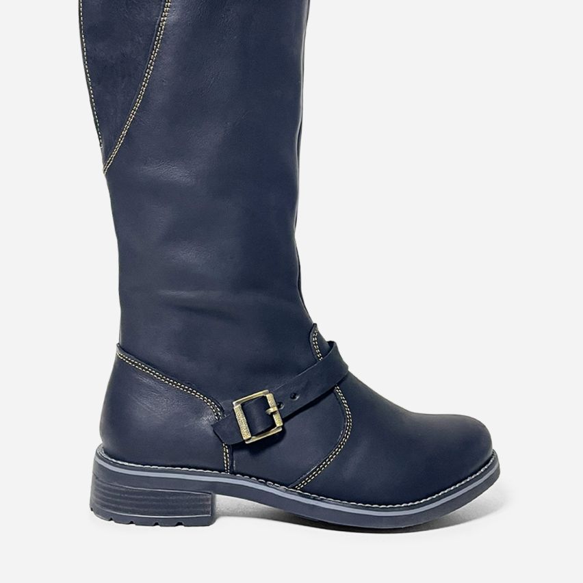 Bota Puro Cuero 1081 Negro