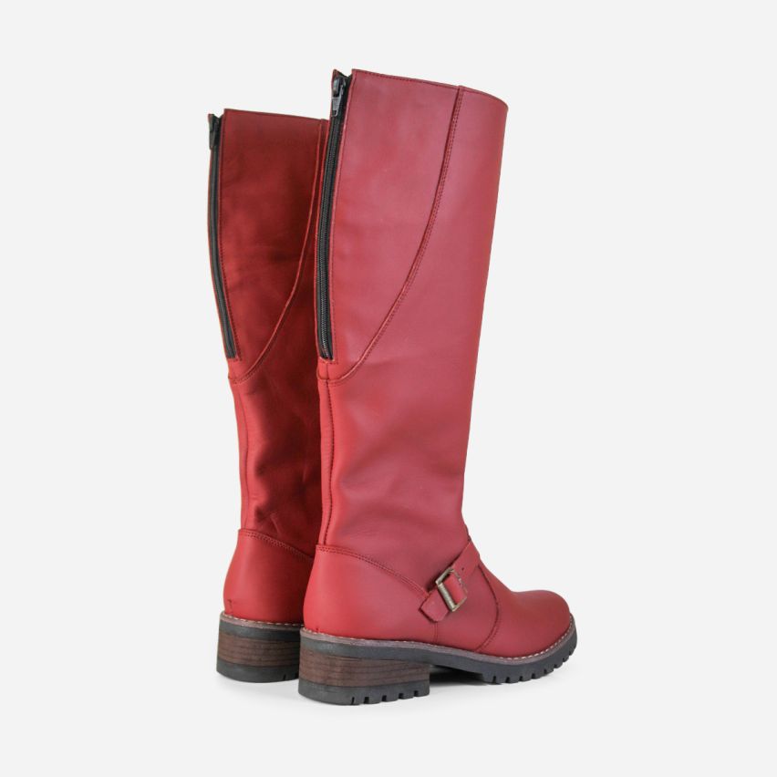 Bota Puro Cuero 1081 Pv
