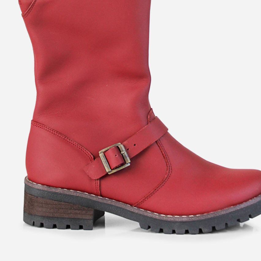 Bota Puro Cuero 1081 Pv