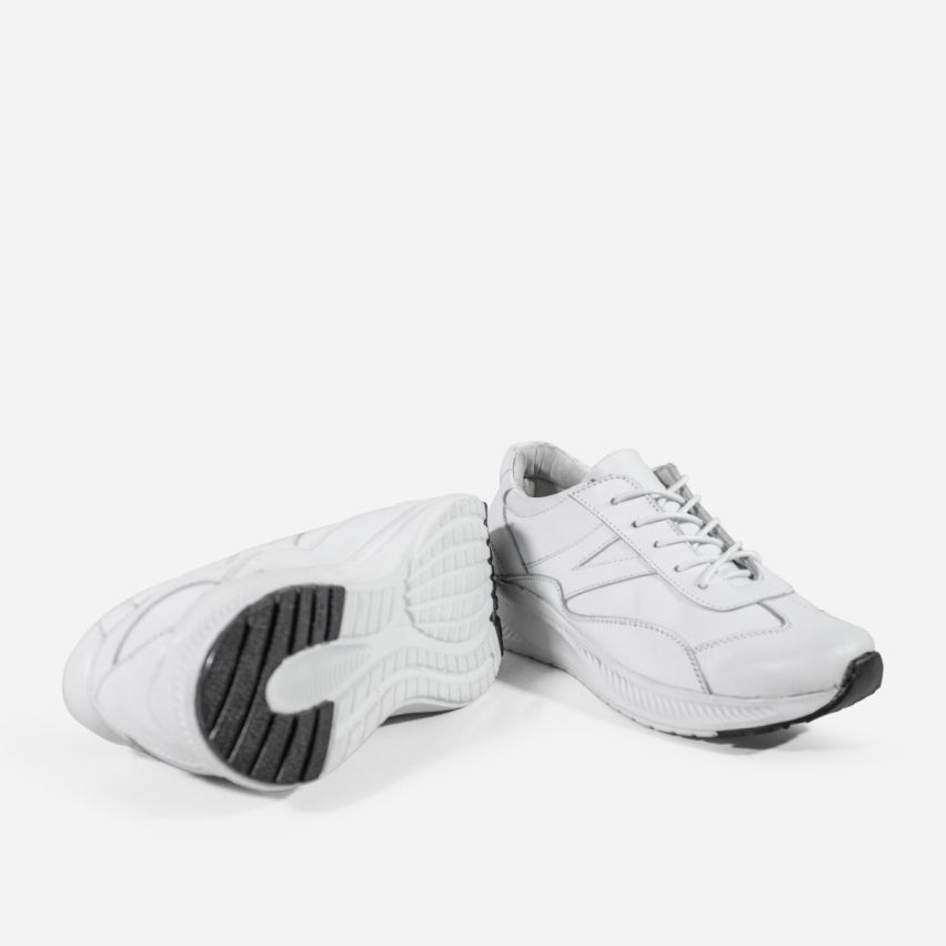 zapatilla  Puro Cuero  425 -  Blanco