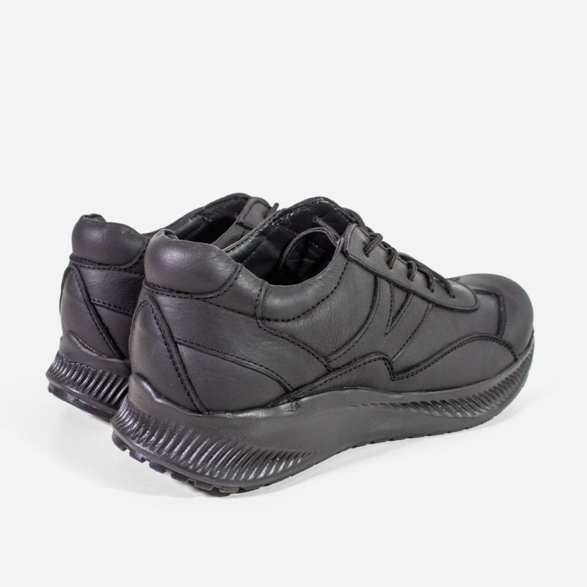 zapatilla  Puro Cuero  425 -  Negro