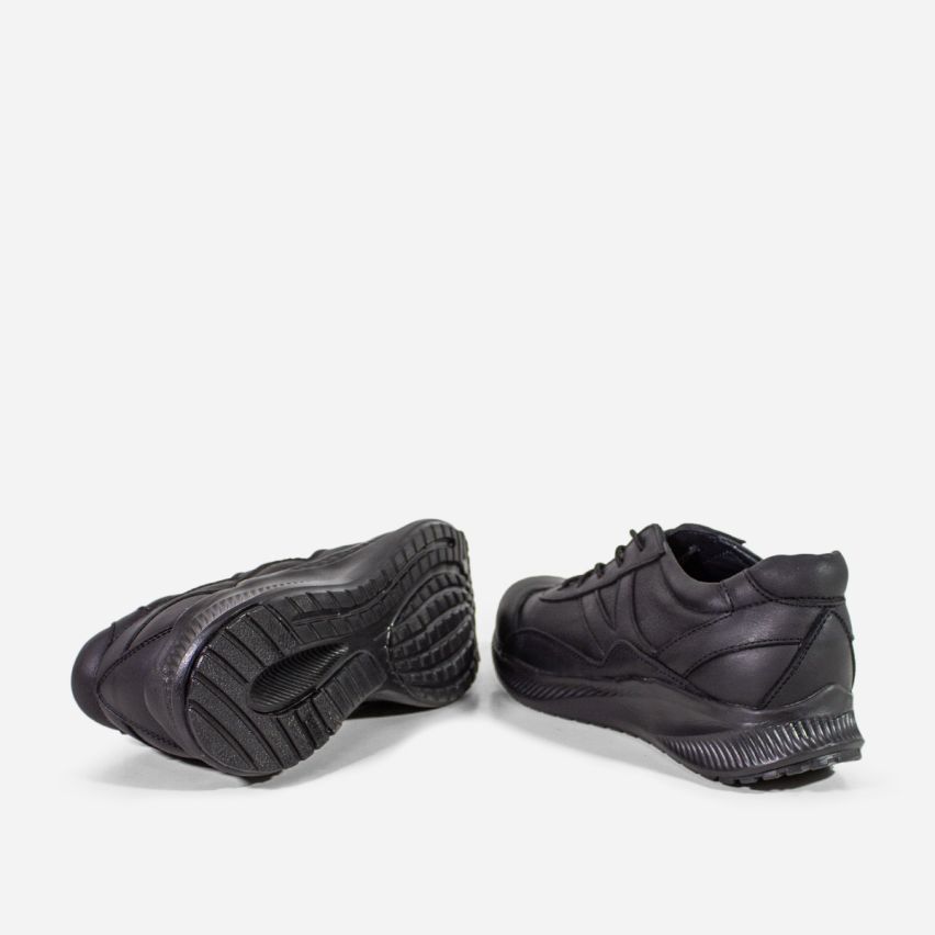 zapatilla  Puro Cuero  425 -  Negro