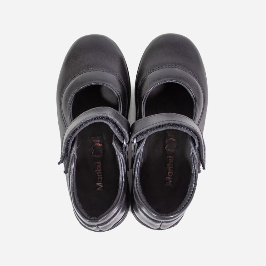 Zapato Puro Cuero 1098 C -  Negro