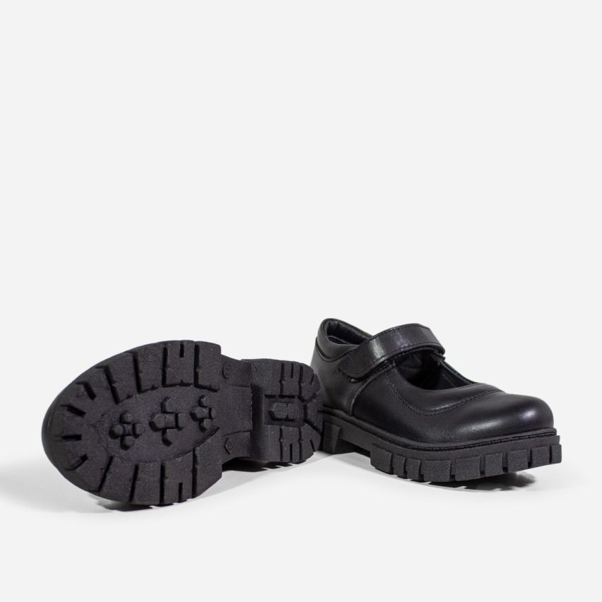 Zapato Puro Cuero 1098 B -  Negro