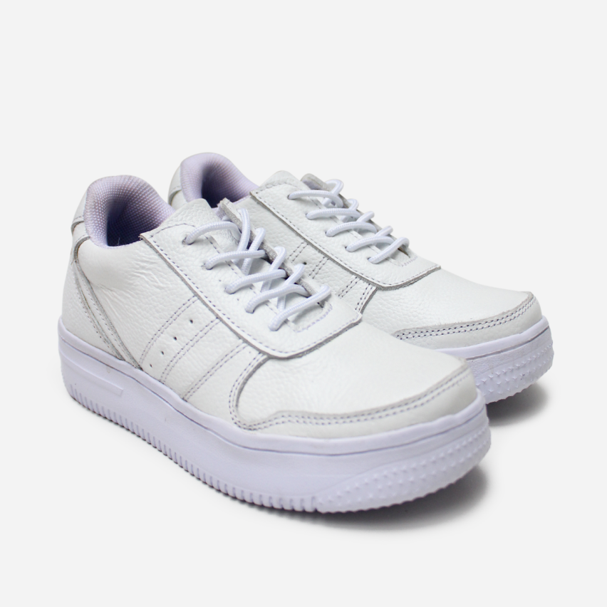 Zapatilla Escolar Puro Cuero 1057-3