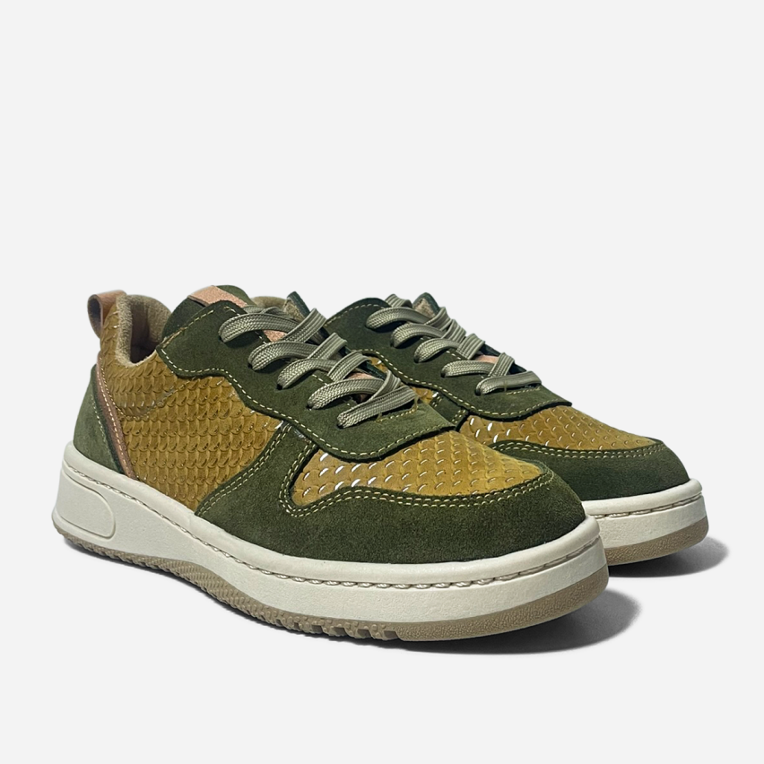 Zapatilla Puro Cuero 1102 Croco
