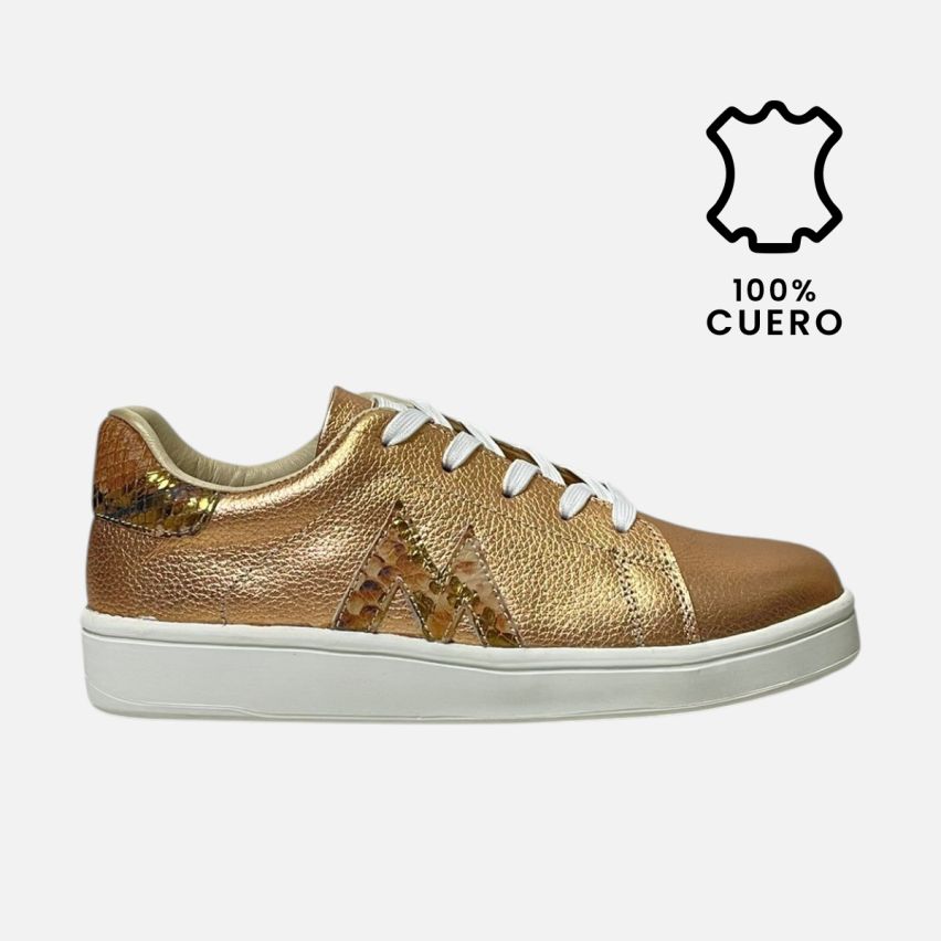 Zapatilla Puro Cuero 1107 