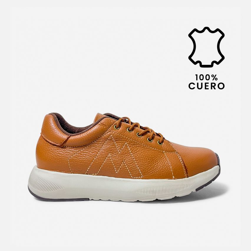 Zapatilla Puro Cuero 1107 