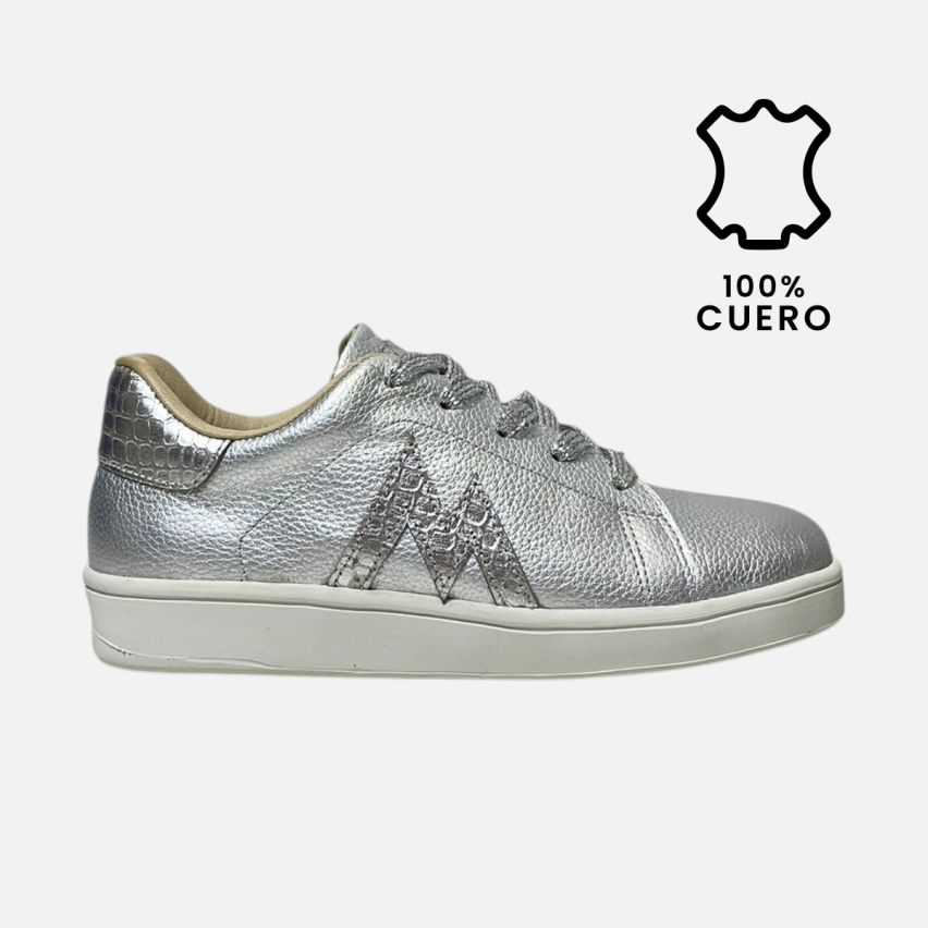 Zapatilla Puro Cuero 1107 